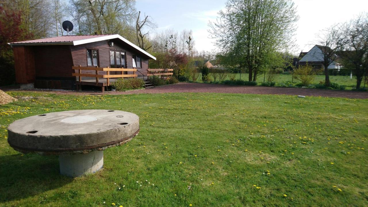 Chalet De Vacances Guisy Exteriör bild
